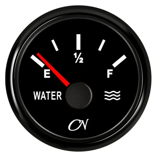 CN-Instrument Wassertank-Anzeige weiß/chrom