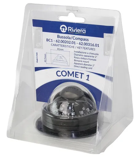 COMET BC2 Kompass in schwarz