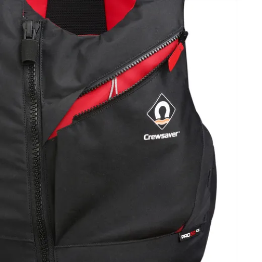 Crewsaver Pro 50N CZ Auftriebsweste, schwarz/rot