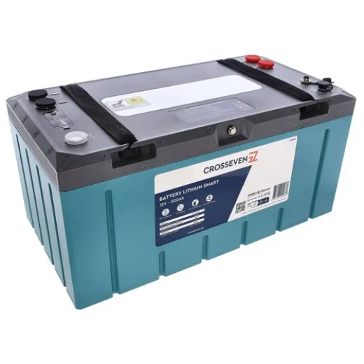 Crosseven Lithium Batterie 12V 300Ah - Bluetooth/C
