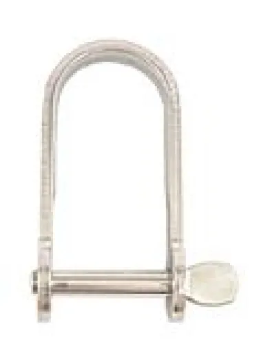 D-Schäkel Flachmaterial Bolzen M5