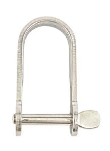 D-Schäkel Flachmaterial Bolzen M6