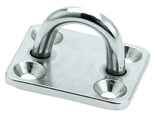 Deckauge Edelstahl 40x35mm