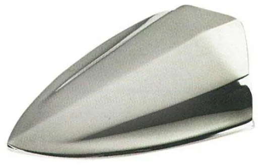 Decklüfter Chrom - 165 x 120 x 34 mm