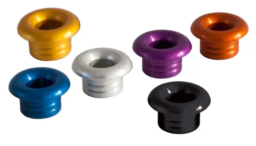 Decksdurchführung 8mm Aluminium Schwarz