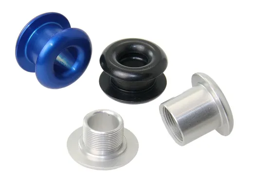 Decksdurchführung 8mm Gewinde 13-18mm Alu blau