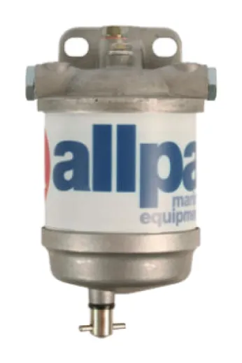 Dieselfilter Mit Wasserseparator Und Aluminiumbehälter, 50l/H (Iso 7840:2004, Iso 1008:2009)