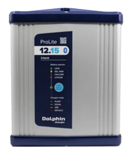 Dolphin Prolite Batterielader, Ip65, 12v, 15a, 2x Ausgang