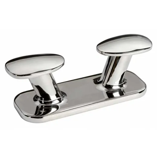 Doppelpoller Edelstahl316 - 75 mm Höhe