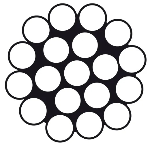 Drahtseil 1x19 A4 2,5mm 125m