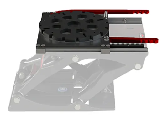 Drehscheibe mit Schlitten