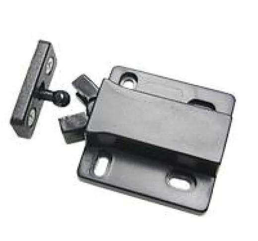 Druckverschluss ABS Kunststoff klein schwarz