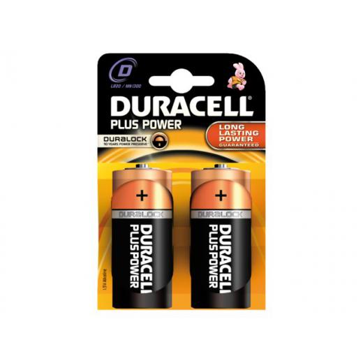Duracell Plus MN1300 D 2-Pack