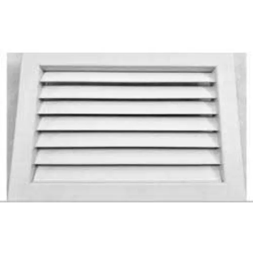 Durchmesser Grill - 200 x 300 mm aus weißem Kunststoff