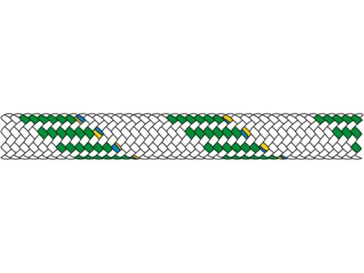 Dynamic+ weiß/grün 12mm per lfm