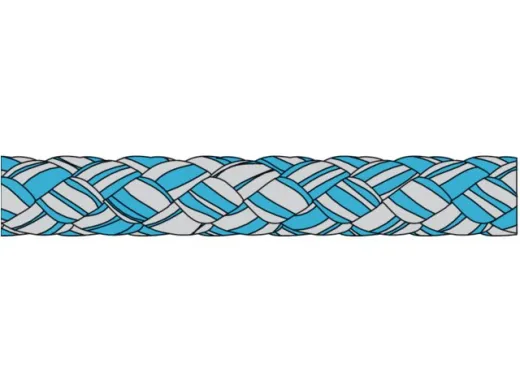 Dynasoft blau 7mm per lfm