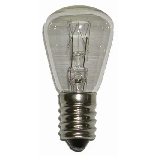 E14 Lampe klar - 40W, 24V, 28x64