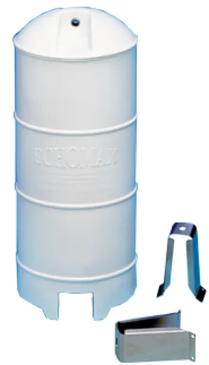 Echomax Em230-Br Radarreflektor Mit Niro Mastbügel, Weiß (Wheel Mark)