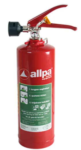 Ecocold Schaumlöscher 2l, Ø110mm, H=285mm (405mm Inkl. Griff) (Feuerklasse A+B+F)