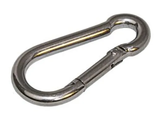 Edelst.-Karabinerhaken 80x 8mm