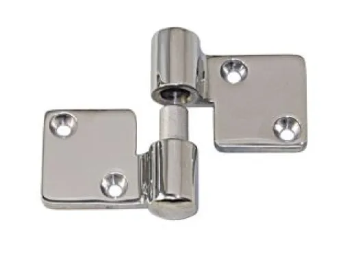Edelstahl-Motorraum-Scharnier 38 x 88mm links