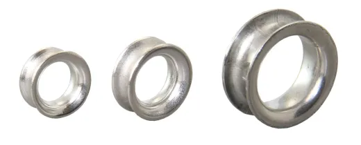 Edelstahl-Rundkausche 14mm Innen-Ø max.8mm