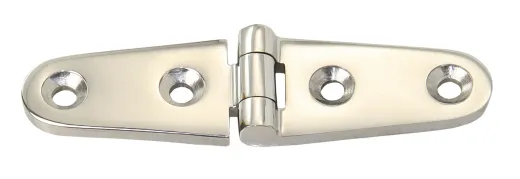 Edelstahl-Scharnier 100 x 25mm