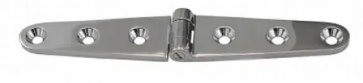 Edelstahl-Scharnier 150 x 28mm
