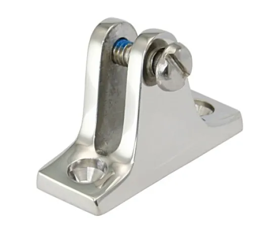 Edelstahl-Sprayhoodbeschlag-22mm-80° Decksbeschlag