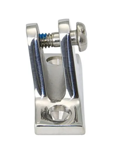 Edelstahl-Sprayhoodbeschlag-22mm-80° Decksbeschlag