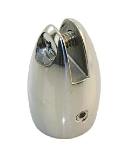 Edelstahl-Toppkappe ELEGANT für 25mm Rohr