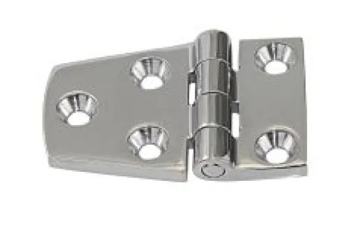 Edelstahl-Türscharnier 38 x 72mm