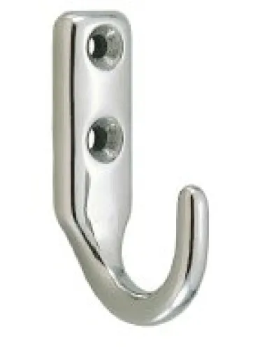 Edelstahlhaken EL 32mm poliert