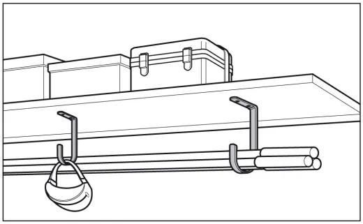 Edelstahlhaken Typ JFT 83mm T x180mm L