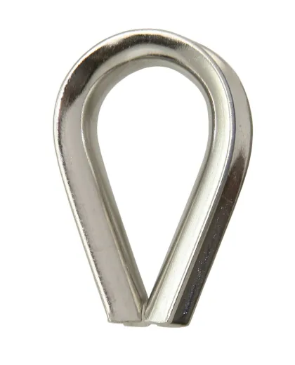 Edelstahlkausch poliert 6mm im 100-Stück-Pack