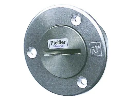 Einfüllstutzen Aluminium Benzin rot