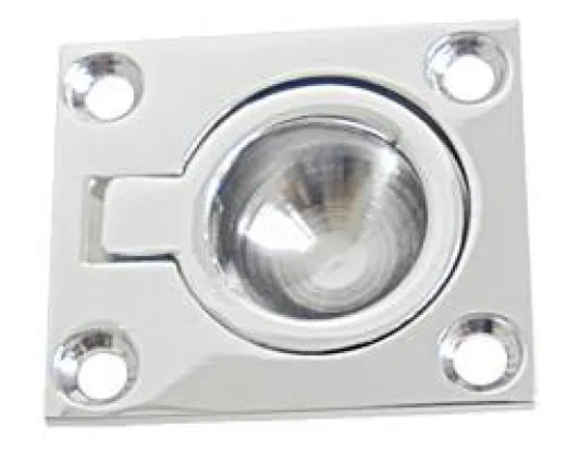 Einlassgriff Messing verchromt 44x38mm