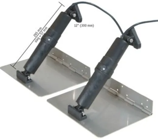 Elektrisches Trimmklappensystem 12X12 Mit Automatic Leveling Control; 1 Steuerstand