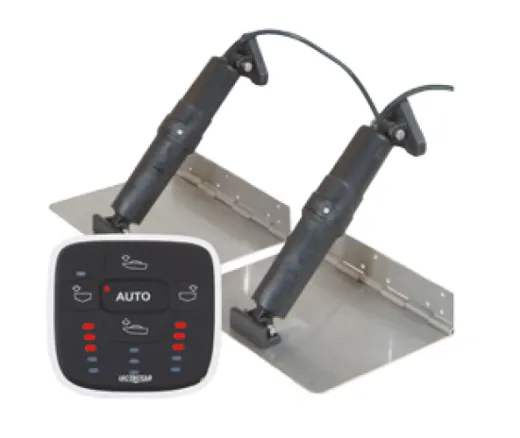 Elektrisches Trimmklappensystem 12"X18" Mit Automatic Leveling Control; 1 Steuerstand