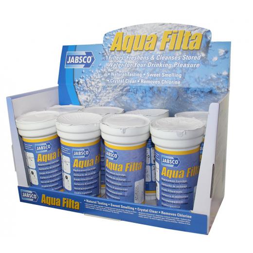 Ersatzkartusche Aqua Filta® Aktivkohlef. 8er Set