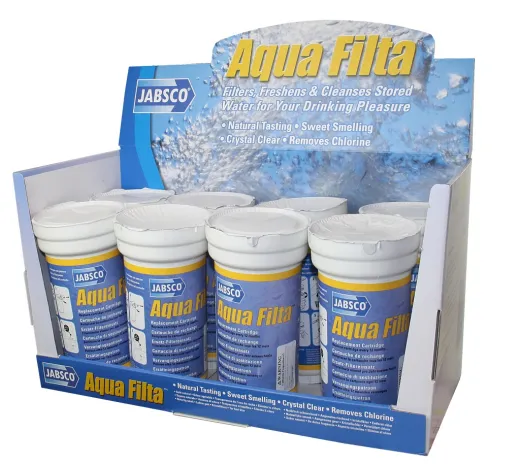 Ersatzkartusche Aqua Filta® Aktivkohlef. 8er Set
