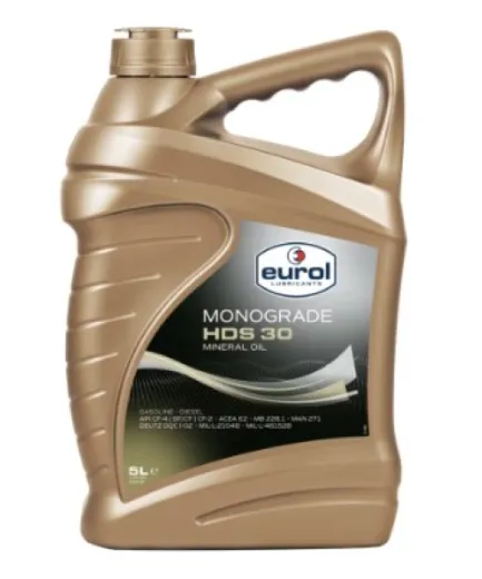 Eurol Motoröl (Eurol Monograde, HDS SAE 30, 5 Liter)