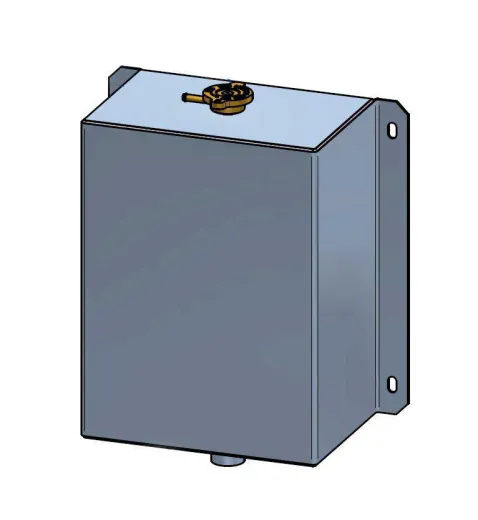 Expansionsbehälter (5 Liter, 280 x 314 x 106 mm)