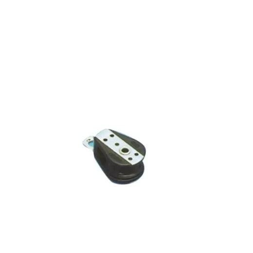 Allpa Kunststoff Umlenkblock, 8mm, Kugellager 28mm, Arbeitslast 150kg, Bruchlast 750kg