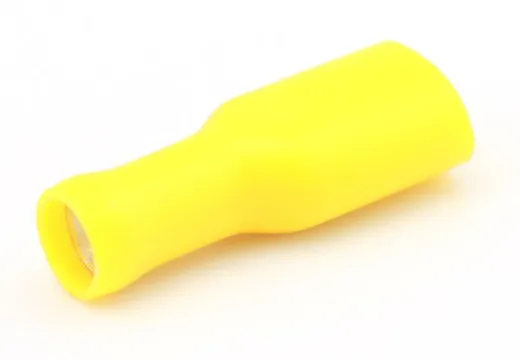 Fachstecker isoliert (9.5 x 1.2 mm, gelb, 50)
