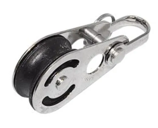 Fallblock mit Splintbolzen 38 x 10mm Nylon