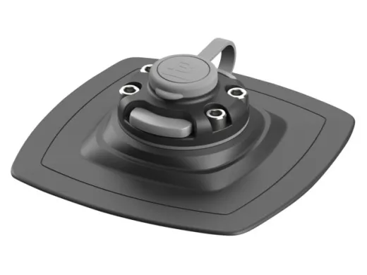 Fasten FMP225 Zubehörhalter PVC-Basis 140x140mm zum Kleben