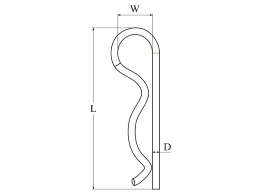 Federstecker 2.0mm
