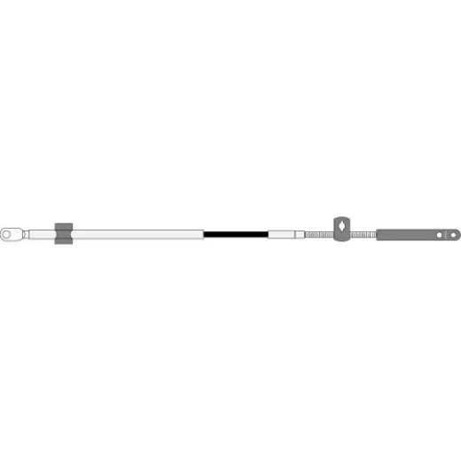 Seastar Fernbedienzug Cc179 8 (2.44m) Für Mercury