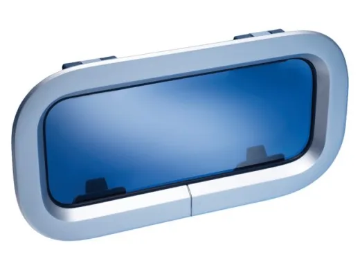 Festfenster Gr4 Trim elfenbein